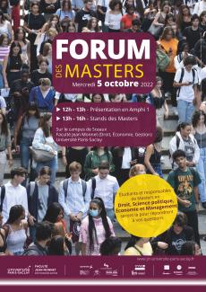 Affiche Forum des Masters